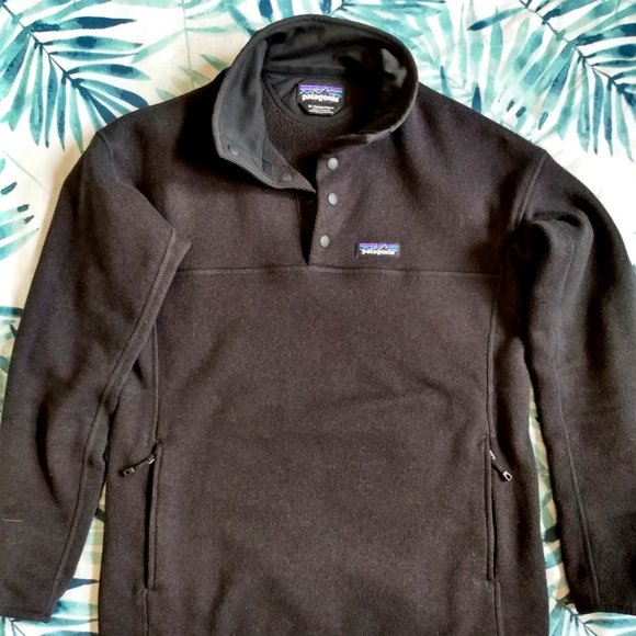 Patagonia Sweaters - Patagonia Better Sweater Marsupial Pocket Black Medium